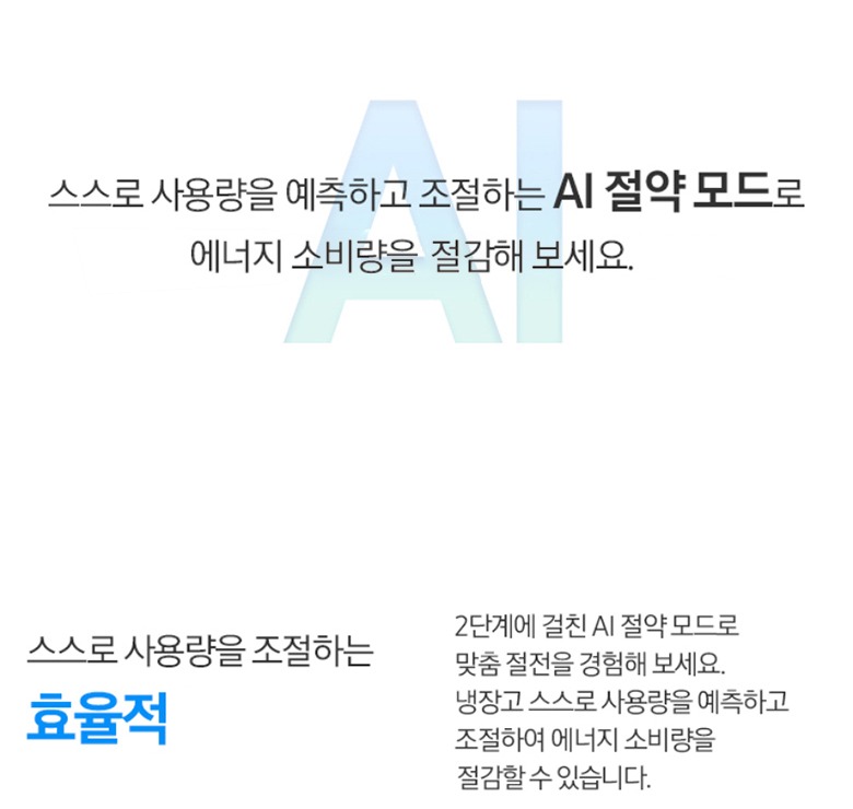 삼성 비스포크 양문형 냉장고 주요 기능 소개