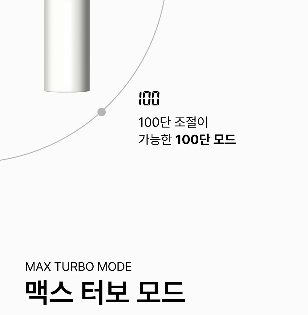 터보 모드와 에어컨 모드 등 바람 기술 설명 이미지