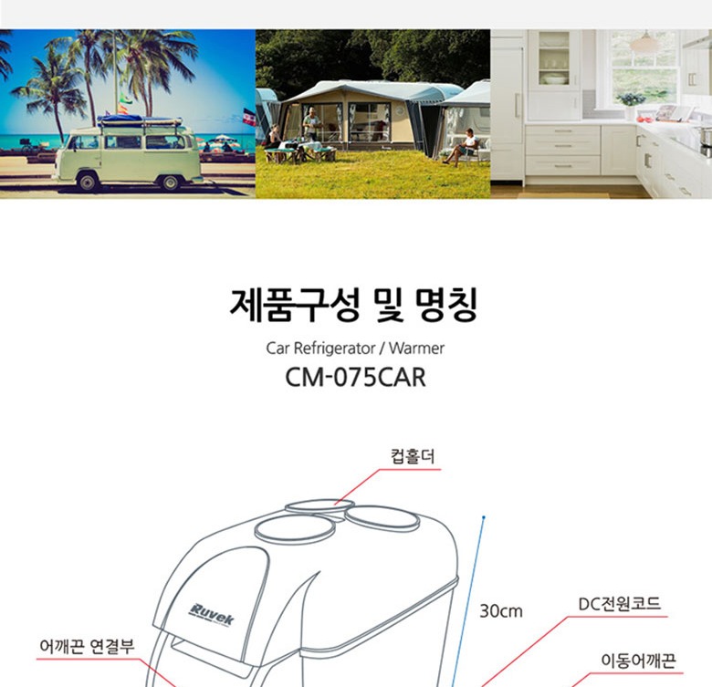 냉장 온장 전환 스위치 조작 방법