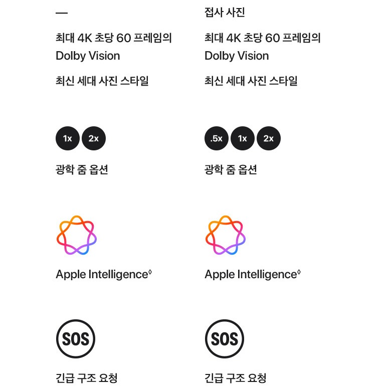 A19 Pro와 A19 칩 비교