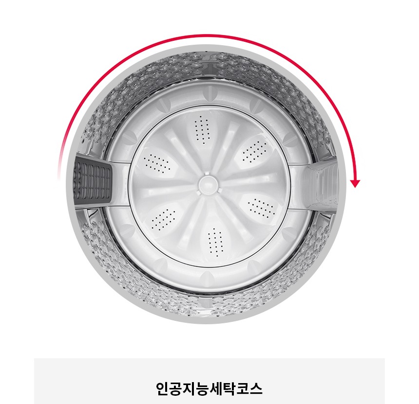 좌우 터보물살 세탁 방식 설명