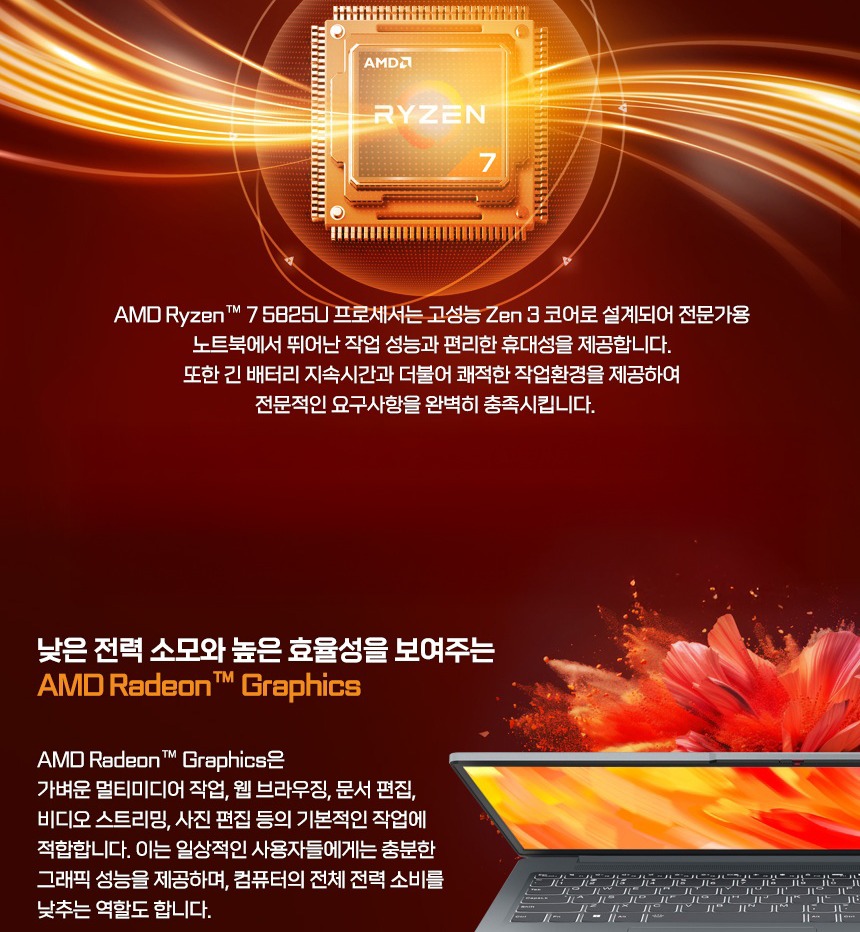 NVMe SSD 512GB, DDR4 16GB, 15.6인치 FHD IPS 구성 안내
