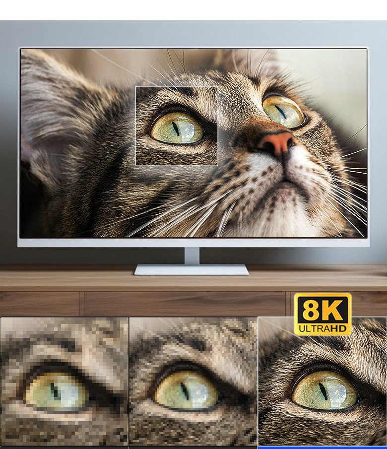 UHD 8K 해상도 안내