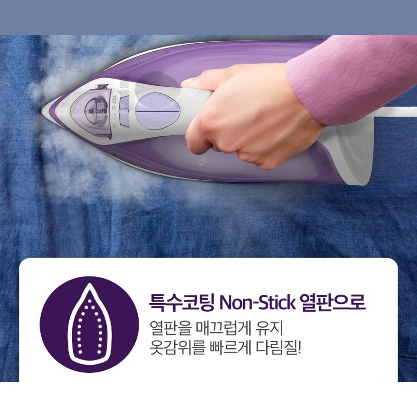 스팀과 열판 기능 안내