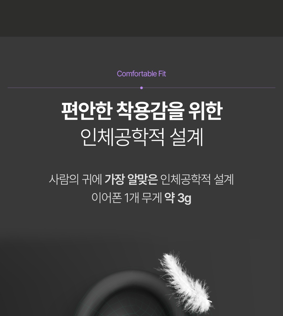 커널형 이어버드 착용 형태