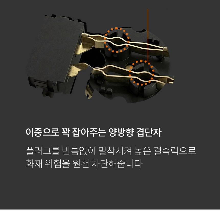 안전커버와 개별 스위치 안내