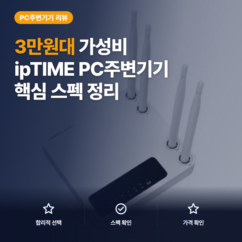 ipTIME 유무선 공유기 A604SR 3만원대 핵심 스펙과 솔직 후기 정리