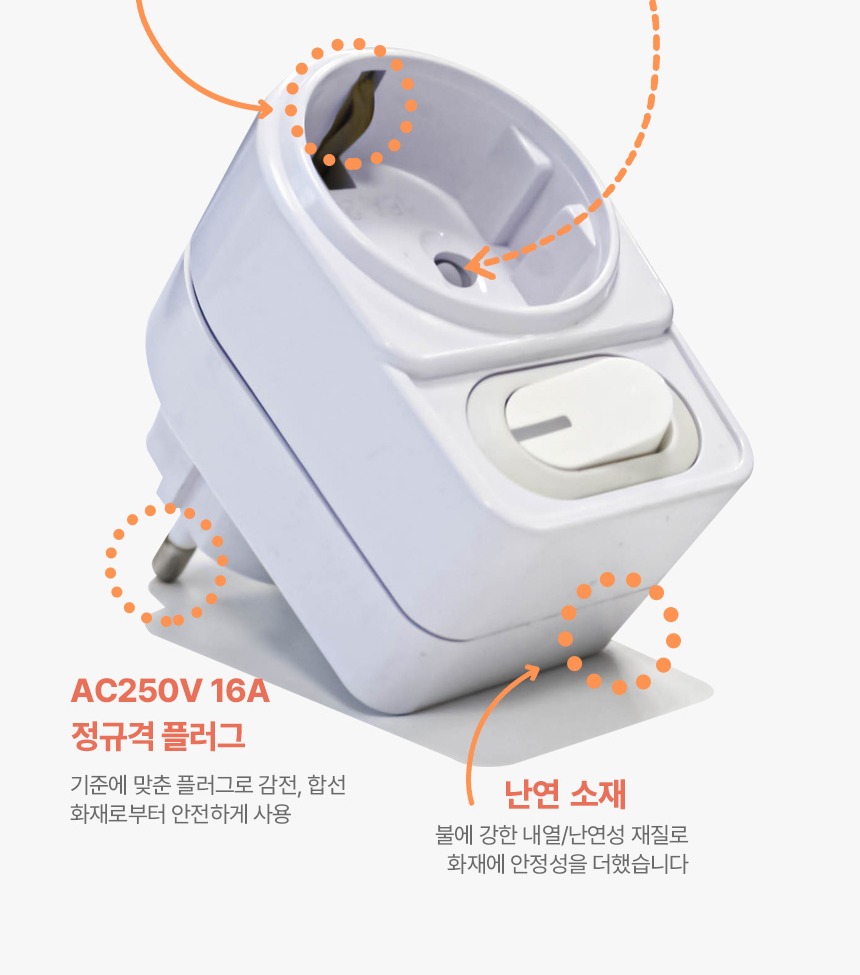 벽 콘센트 스위치 활용 안내