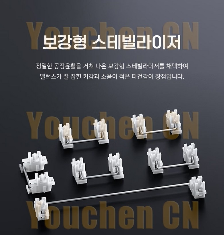 5중 흡음 설계와 가스켓 마운트 구조도