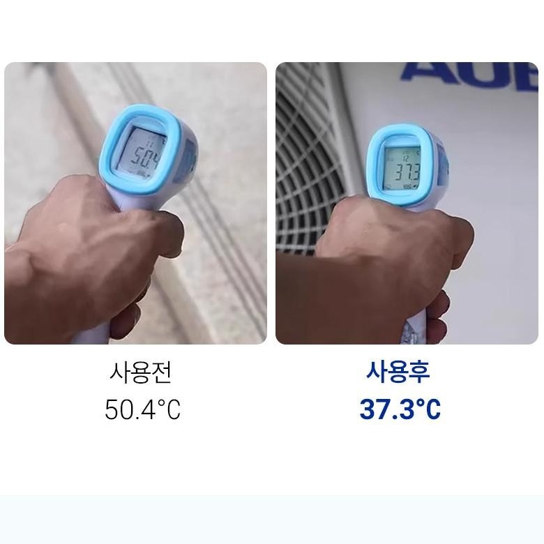 커버 표면의 물 배출 안내 이미지
